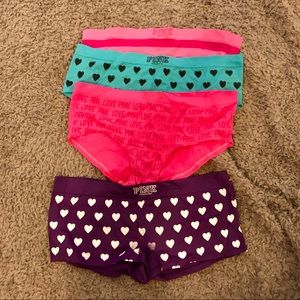 PINK Yoga Underwear Bundle